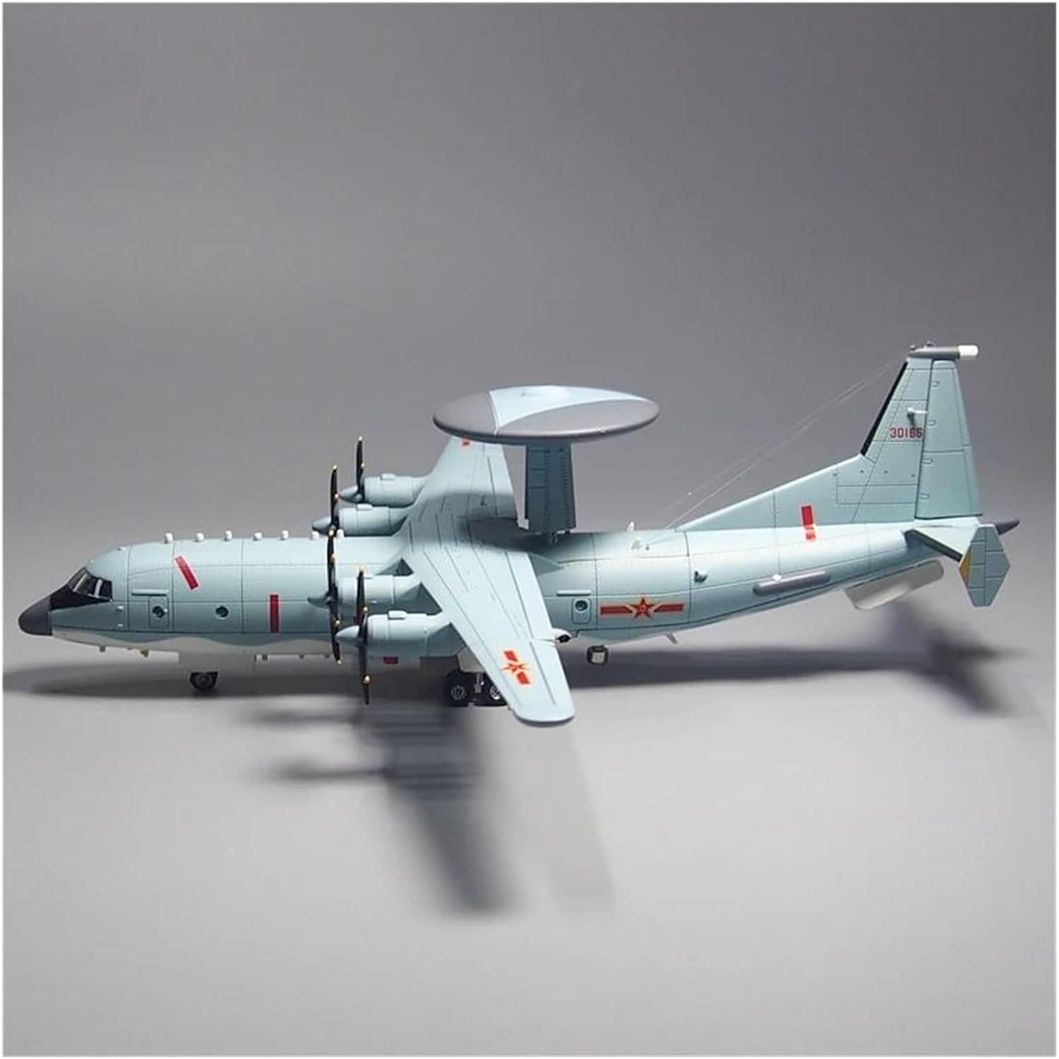 航空機 空警察 500 早期警戒航空機合金ダイカストモデル飛行機収集